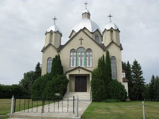 Церква Воздвиження Чесного Хреста (м. Скаро, Канада)
