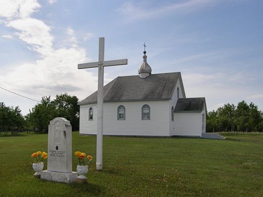 Церква Небовзяття Пресвятої Богородиці (м. Мелеб, Канада)